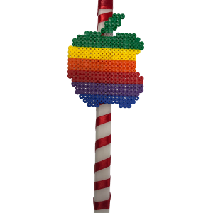 Λαμπάδα με Apple Logoχειροποίητο Pixel Art