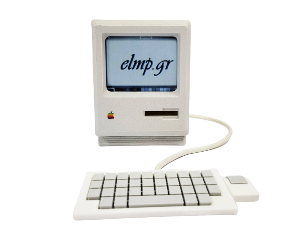 Apple Macintosh διακοσμητικό σε 3D εκτύπωση
