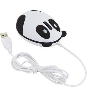 Ποντίκι Panda - ενσύρματο καλώδιο USB