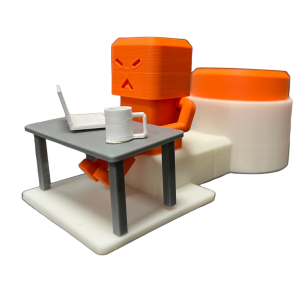 Ανθρωπάκι με νεύρα 3D printing